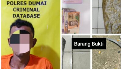 Aksi Curi 10 Janjang Sawit di Dumai Terbongkar, Uang Hasil Jualan Rp745 Ribu Disita