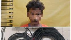 Kabel PJU di Yos Sudarso Raib, Dishub Rugi Rp12,6 Juta, Satu Pelaku Diamankan
