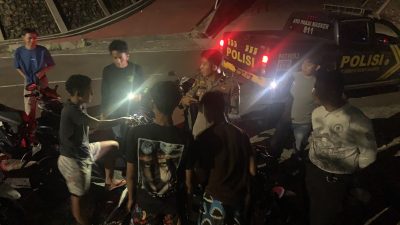 Patroli KRYD Tim Raga Kuansing Sasar 4 Titik Rawan di Teluk Kuantan