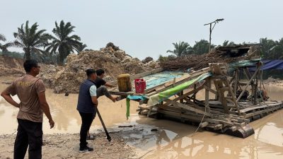 Kapolsek Pangean: PETI Rusak Lingkungan, Penertiban Terus Dilakukan