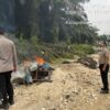 Polsek Hulu Kuantan Tertibkan PETI di Hulu Kuantan, Tak Ada Pelaku yang Diamankan
