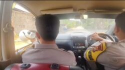 Inovatif! Polres Inhu Pakai Toa Keliling Edukasi Warga Soal Bahaya Karhutla