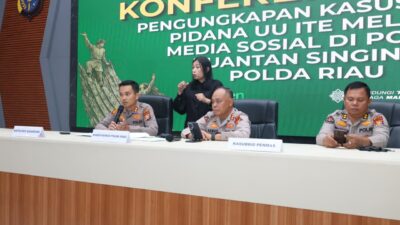 Polres Kuansing Amankan PS dari Samosir Buntut Video Viral TikTok
