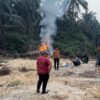Tindaklanjuti Laporan Perusahaan, Polsek Kuantan Mudik Tertibkan Aktivitas PETI di Kuantan Mudik