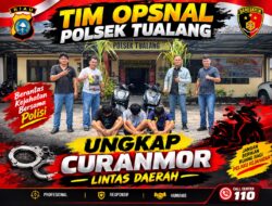 Curanmor Lintas Daerah Terbongkar, 3 Orang Ditangkap Polsek Tualang