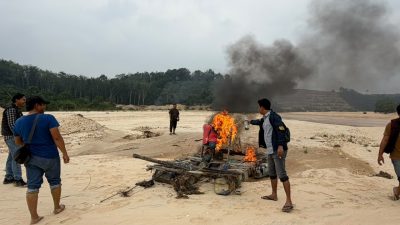 Polres Kuansing Gencarkan Penertiban PETI di Muara Lembu