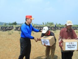 Melatih Kepedulian Sosial Saat Expedisi Darat Tupdasbhara Siswa Diktukba SPN PMJ Wujudkan Semangat Bhayangkara Peduli Sosial