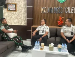 Kolaborasi dan Koordinasi, Langkah Kalapas Cilegon Perkuat Kemitraan Dengan Kodim 0623/Cilegon
