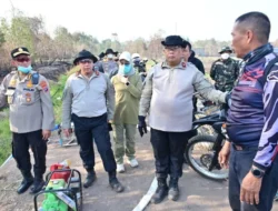 Inovasi Gambut dan Berbagai Upaya Hentikan Bara Karhutla, Kapolda Kalsel Turun Langsung