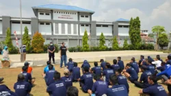 Lapas Kelas IIA Cilegon Tingkatkan Kesiapsiagaan, Bagikan Masker kepada WBP dan Petugas Antisipasi Dampak Erupsi Gunung Anak Krakatau