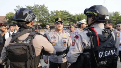 Polri Gelar Apel Gelar Pasukan Kesiapan Hadapi Bencana dan Konflik Sosial 2026