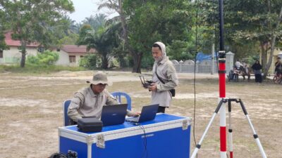 7 Personel dan 3 Jenis Drone Dikerahkan Polda Riau Tangani Karhutla di Siak