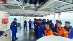Hari Ketiga, KP Sanjaya-7017 Polri dan KN SAR Tetuka Terus Sisir Perairan Selat Sunda