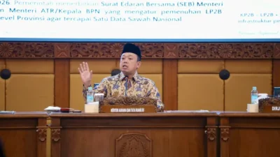 LP2B Jatim Lampaui Target, Menteri Nusron Minta Pemda Segera Integrasikan ke dalam RTRW
