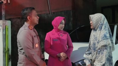 Kapolres Tangsel Beri Dukungan Kepada Keluarga Jurnalis Yang Hilang di Selat Sunda