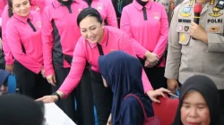 Bhayangkari Peduli Jangkau Pulau Borang, Perkuat Kesehatan dan Ketahanan Sosial Warga Pesisir Sumsel