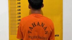 1 Terduga Penambang Emas Ilegal di Kuansing Diamankan, Mesin Stingkai Disita