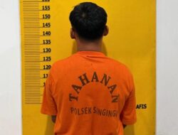 1 Terduga Penambang Emas Ilegal di Kuansing Diamankan, Mesin Stingkai Disita