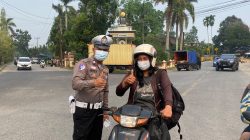 Milad ke-1 Dubalang Kuantan Dirayakan dengan Aksi Sosial: Bagikan Masker di Tengah Kabut Asap