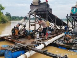 Aktivitas PETI di Sungai Kuantan Ditindak, Polres Kuansing: Laporan Warga via 110 Langsung Kami Tindaklanjuti