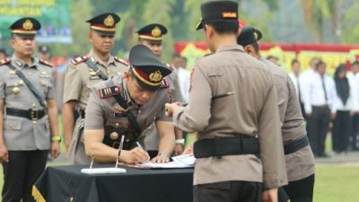 Kapolres Kuansing Minta Pejabat Baru Petakan Konflik dan Dukung Ketahanan Pangan
