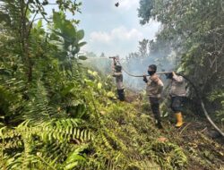 Karhutla Sungai Sembilan Belum Padam Total, 7 Titik Asap Masih Disisir Tim Gabungan