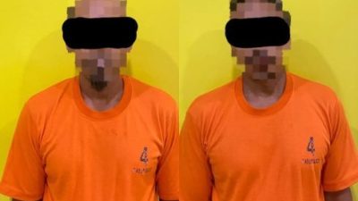 Polres Kuansing Bekuk 2 Pelaku Pembakar Hutan Lindung Bukit Betabuh, 1 DPO