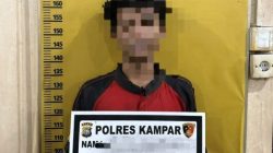 Polres Kampar Amankan R (17), Diduga Cabuli S (15) di Kos Kawasan Kampar