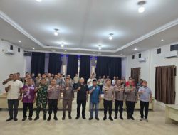 Hadiri Sosialisasi Satgas PKH, Polres Kuansing Tekankan Sinergi Lintas Sektoral