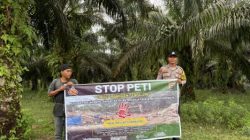 Lima Polsek di Kuansing Kompak Pasang Spanduk Larangan PETI*