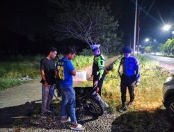 Tim Raga Polres Kuansing Gencar Patroli, Fokus Knalpot Brong dan Sajam