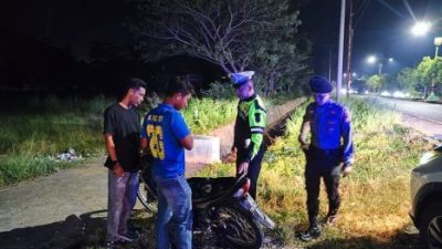 Tim Raga Polres Kuansing Gencar Patroli, Fokus Knalpot Brong dan Sajam