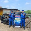 Sambangi Warga Pesisir, Polres Dumai Bagikan Sembako dan Layanan Kesehatan Gratis