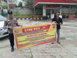 Kapolres Kuansing Ajak Masyarakat Stop Tambang Emas Ilegal