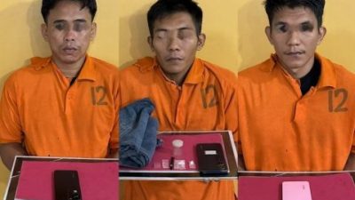 Berawal dari Laporan Warga, Polres Inhu Bongkar Peredaran Sabu dan Ciduk 3 Pria