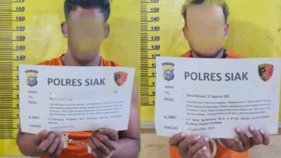 Sabu 7,68 Gram Disita, Dua Tersangka Positif Narkoba Diamankan di Kandis