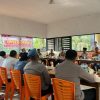 Coffee Morning Bersama, Kapolres Kuansing Ajak Wartawan Perangi Hoaks dan Kabut Asap