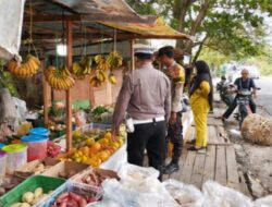 Cegah Lonjakan Harga, Polisi Pekanbaru Sidak Pasar Harian Jalan Hang Jebat
