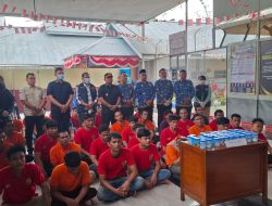 Polres Kuansing Gandeng Lapas dan BNNK Razia Kamar Napi dan Tes Urine