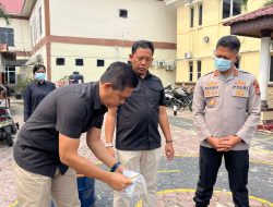 Selamatkan 25 Ribu Jiwa, Polres Dumai Musnahkan Narkoba Senilai Hampir Rp5 Miliar