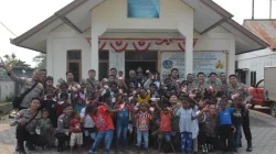 Dari Tas Sekolah Hingga Senyuman, Satgas Damai Cartenz Hadir Berbagi Kasih Di Panti Asuhan Santa Susana Timika