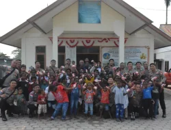 Dari Tas Sekolah Hingga Senyuman, Satgas Damai Cartenz Hadir Berbagi Kasih Di Panti Asuhan Santa Susana Timika