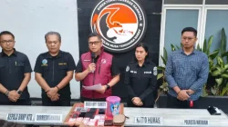 Operasi Gabungan Polda NTB Gerebek Dugaan Sarang Narkoba di Mataram, Sabu 51,58 Gram Disita