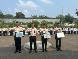 Apresiasi atas Dedikasi Petugas, Lapas Cilegon Berikan Penghargaan atas Keberhasilan Gagalkan Penyelundupan Narkoba