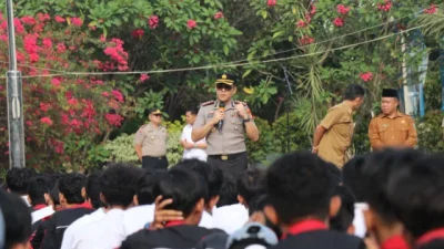 Kapolres Tangerang Kota Temui Siswa SMKN 4, Ingatkan Bahaya Narkoba hingga Geng Motor