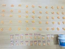 Polres Tangerang Kota Amankan Pria Diduga Edarkan Obat Keras, Ratusan Tramadol dan Hexymer Disita