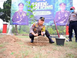Kapolda Jambi Pimpin Penanaman Pohon di SPN, Wujudkan Komitmen Green Policing dan Pelestarian Lingkungan