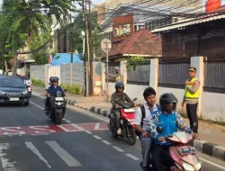 Kapolres Tangerang Kota Turun Langsung Atur Lalu Lintas Pagi, Pastikan Aktivitas Warga Lancar