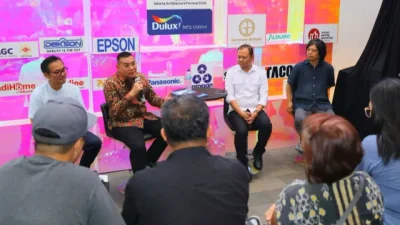 Wamen Ossy Ajak Kolaborasi para Arsitek Untuk Wujudkan Visi Kota 2045