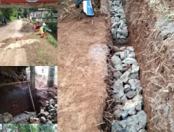 TPT di Kampung Pangrasan Desa Cibalung Direalisasikan, Warga Berharap Terhindar dari Ancaman Longsor